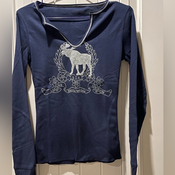 Abercrombie & Fitch Tops - vintage Y2K AF Abercrombie & Fitch Long Sleeve Tee NWT